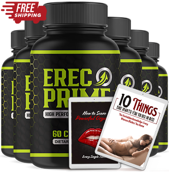 ErecPrime 3 bottles with 2 digital books and banner
